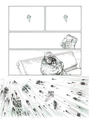 Henrichon Niko | Planche originale 11 des META-BARON Tome 4 | Galerie Napoléon