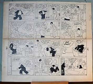 Original plate by Paul Fung - Dumb Dora | Catawiki