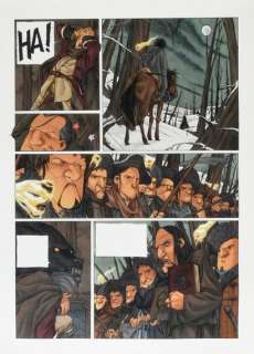 THIBERT Jean Christophe... - Lot 245 - Le marteau des sorcières, tome 1. planche 37. Encre...