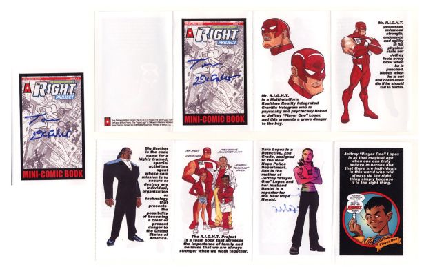 Tom Defalco | 2022 R.I.G.H.T. Project Mini-Comic, Autographed | Catskill Comics