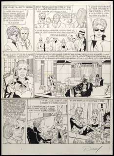 Renaud - Planche originale (p.32) - Jessica Blandy 24 - Les gardiens | Catawiki