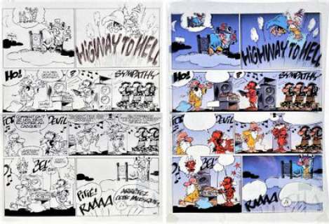 Stuff/Janry/Passe-moi l’ciel. Planche originale n°269… | Dagoty