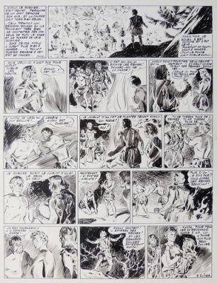 Planche originale dessin de Raymond POÏVET paru dans VAILLANT en 1955 POIVET | eBay Europe (Buy It Now)