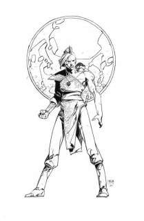 Caza | Le monde d’Arkadi - Encre de chine pour le 4ème plat... | Coutau Bégarie