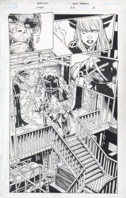 Sean Parsons | X-Men Issue 26 Page 13 | ComiConArt