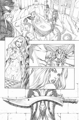 Diego Bernard | Lady Death: Diabolical Harvest Issue 22 Page 29 | ComiConArt