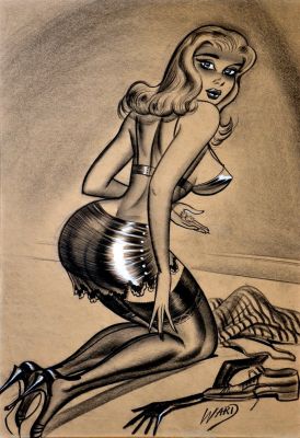 Bill Ward | Sexy Girl Dice Pinup (Very Large) Ant 2/20/2026 Page Ant | Romitaman