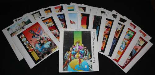 John Kalisz | Suicide Squad #3 Cover And Complete 22 Page Story Color Guide Art - ’Pest Control’ - 2002 | Anthony’s Comic Book Art