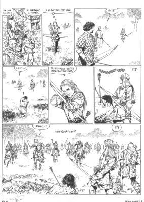 Teng Paul | Planche originale 18 du tome 3 la Folie Seamus du cycle Les Sudenne de LA COMPLAINTE DES LANDES PERDUES | Galerie Napoléon