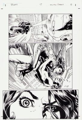 Karl Moline | Buffy the Vampire Slayer #17 Pg.4 - Interior Page - 2000 | Anthony’s Comic Book Art