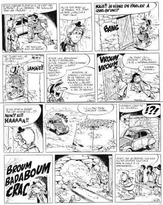 Tabary | Planche originale 36 de VALENTIN LE VAGABOND - Les Mauvais instincts | Galerie Napoléon