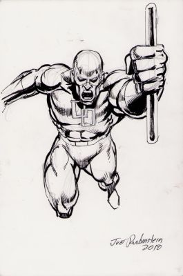 Joe Rubinstein | Daredevil Ink + Pencil Art Commission - Signed 2018 | Anthony’s Comic Book Art