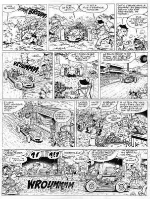 Tabary | TOTOCHE, Planche originale 57 Le Bolide | Galerie Napoléon