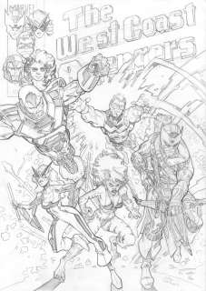 Domenech Sergi - The West Coast Avengers | Corner4art Auctions