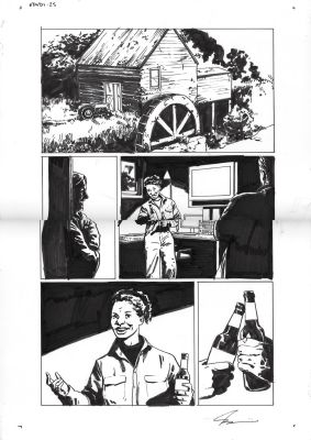 Jacob Phillips | Everything Dead & Dying Issue 01 Page 25 | Splash Page
