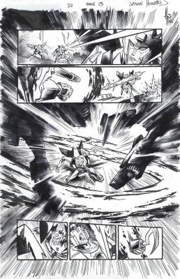 Jason Howard | Transformers (2023 Image) Issue 32 Page 15 | Splash Page
