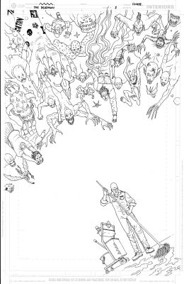 Martin Morazzo - The Deadman Issue 02 Page Cover