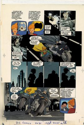 Lynn Varley - The Dark Knight Returns #3 Pg.28 - Painted Art