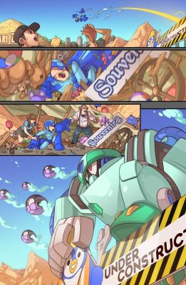 Edwin Huang | Mega Man Fcbd Page 11 Issue Fcbd Page 11 | Comic Art House
