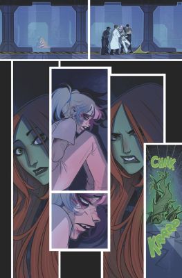 Sweeney Boo | Dc’s Supergirl Next Door ’Harlivy Rehabilitated’ #01 Page 06 Issue 01 Page 06 | Comic Art House