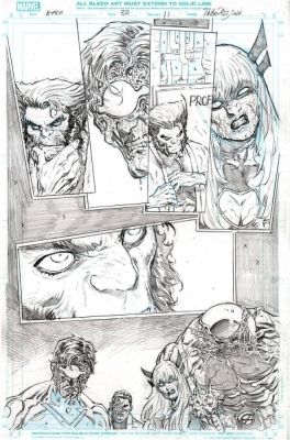 Netho Diaz | X-Men Issue 30 Page 11 | ComiConArt