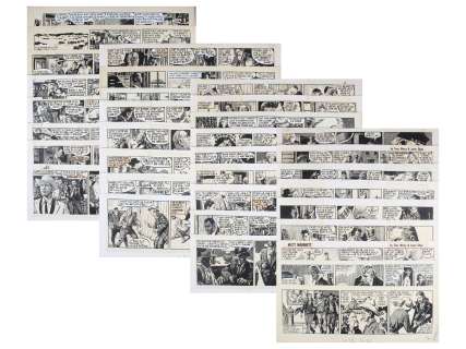 Tony Weare Matt Marriott Daily Comic Strip | Weiss Auctions