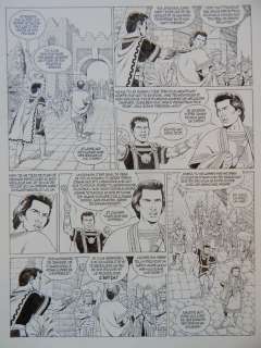 Mitton, Jean-Yves - Original page (p.8) - Ben Hur 1 - Messala - (2011) | Catawiki
