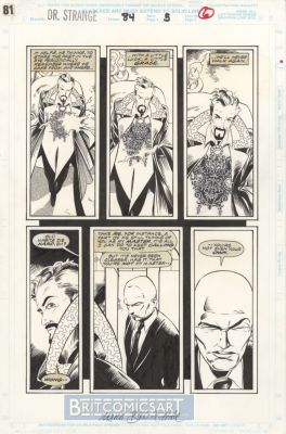 Mark Buckingham | Dr Strange 84 Page 6 By Mark Buckingham Issue 84 Page 5 | BritComicsArt