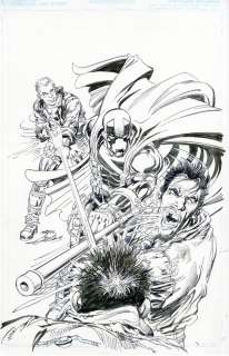 Neal Adams - Q2: The Return of Quantum and Woody Vol 1#1- Original Cove Art