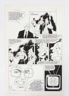 Mike Mignola R. Rankin Elementals #9 Original Art | Bruneau & Co. Auctioneers