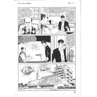 Luigi Piccatto – Dylan Dog – Pink Rabbit Tav.9 | Marco Lucchetti Art Gallery