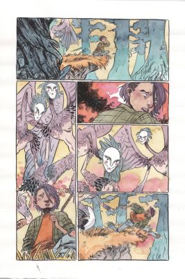 Morgan Beem | Author Immortal # 3 Page 08 | The Artist Bullpen