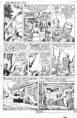 Jack Kirby | Kirby, Jack - Strange Tales #94 Pg 3, Groot Like Killer Plant - Birth of Weed - 1961 | Cool Lines Art