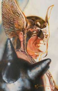 Bill Sienkiewicz | Hawkman Painting (2018) | Bill Sienkiewicz