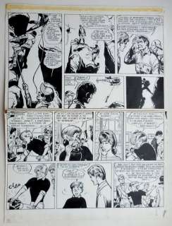 Jijé  (Gillain Joseph) - Originele pagina (p.26) Valhardi / Jan Kordaat 11 - Le retour de Valhardi / De terugkeer van Jan Kordaat - (1965) | Catawiki