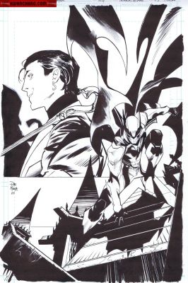 Dan Mora | Covers / Pinups Issue Immortal Batman # 03 Page Cover | Kwan Chang