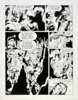 Derib (Claude de Rib... | YAKARI, TOME 30, LE MARCHEUR DE NUIT, PLANCHE 27. Encre... | Coutau Bégarie