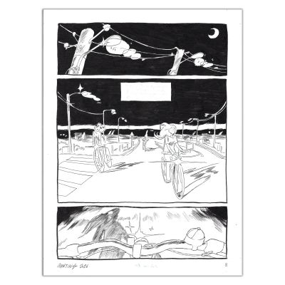 Martin Robic | Une Fête Sans Fin - Page originale 3 | Achetez de l’Art