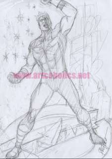 Pacheco Sketches, Carlos - Marvel Tales Genis-Vell 1 prelim 1