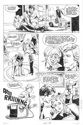 Marcello Rafael Carlo | Planche originale 2 AMICALEMENT VOTRE histoire courte - Le roi de la moutarde - | Galerie Napoléon