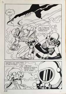 Magnus - original plate Necron no. 8 page 24 (1981) | Catawiki