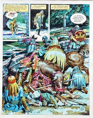Antonio H Palacios | El Cid | El Arte Del Comic