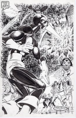 John Byrne | X-Men Portfolio Plate | Panel Page Art