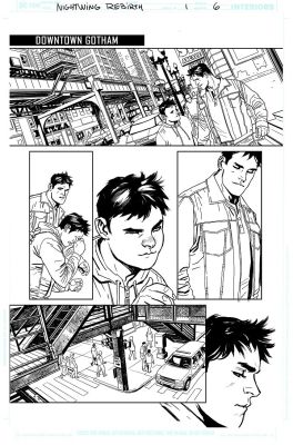 Yanick Paquette (Digital) | Nightwing: Rebirth #01 Page 06 Issue 01 Page 06 | Comic Art House