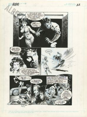 Sam Kieth | Aliens: Earth Wars Issue 1 Page 22 | Albert Moy