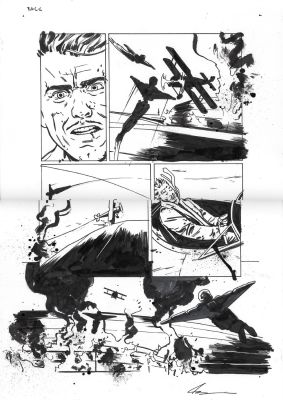 Jacob Phillips | The Peril of the Brutal Dark: an Ezra Cain Mystery Issue 06 Page 06 | Splash Page