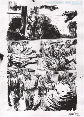 Mack Chater – Hunt for Wolverine – Claws of a Killer 2p9 – Sabretooth – Lady Deathstrike – Daken | Berserker Art
