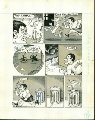 Jay Lynch | Bijou Funnies #4 Page 5 of 6 Complete Story Original Art (Print Mint Inc., 1970) Issue 4 Page 5 | Scott Eder