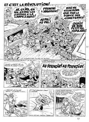 Tabary | IZNOGOUD, planche originale 8 Chassé Croisé | Galerie Napoléon