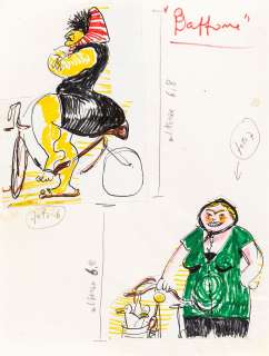 Fellini Federico - "Amarcord - Baffone", anni 70 | Urania Casa d’Aste